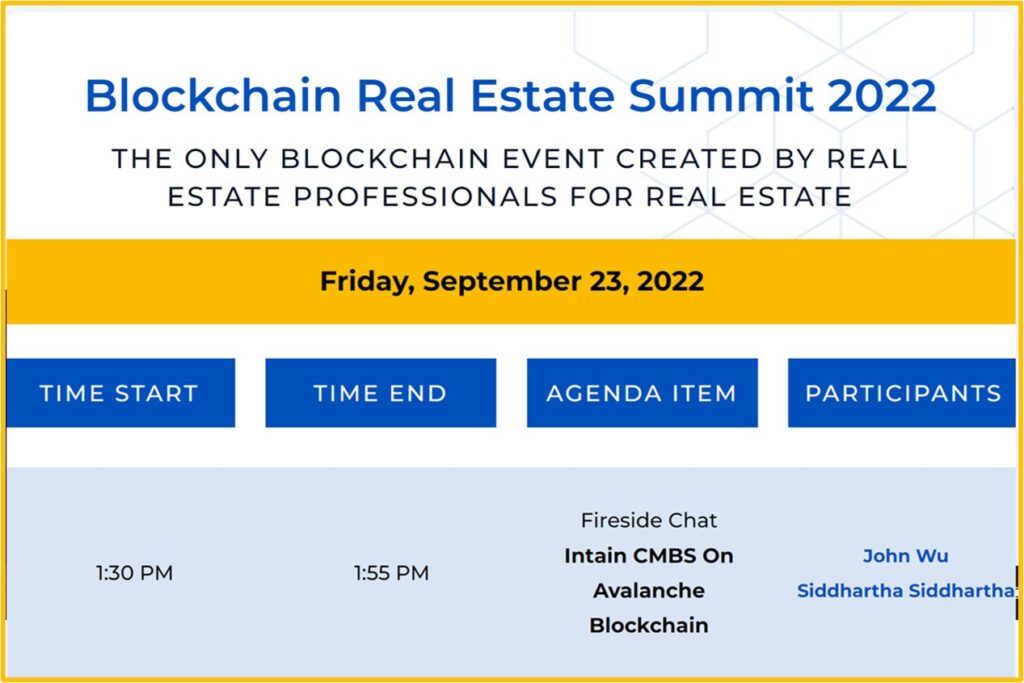 Blockchain Real Estate Summit 2022